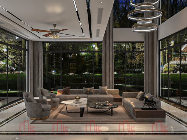 Chuyên thi công thiết kế nội thất biệt thự Hải Vân Đà Nẵng uy tín