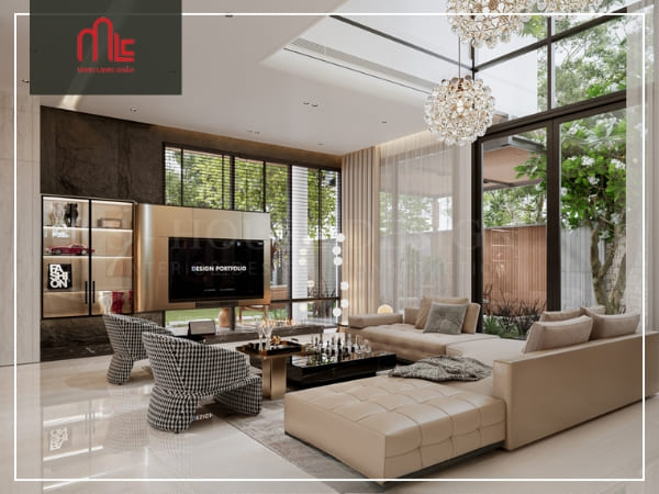 Chuyên thi công thiết kế nội thất biệt thự Hòa Tiến Đà Nẵng uy tín