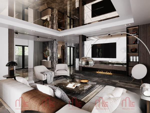 Thi công thiết kế nội thất biệt thự Hội An Đà Nẵng uy tín